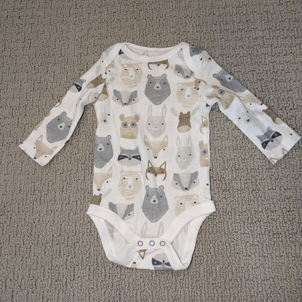 0-3 Long sleeve Onesie Boys - Picture 5 of 7